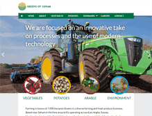 Tablet Screenshot of greensofsoham.com